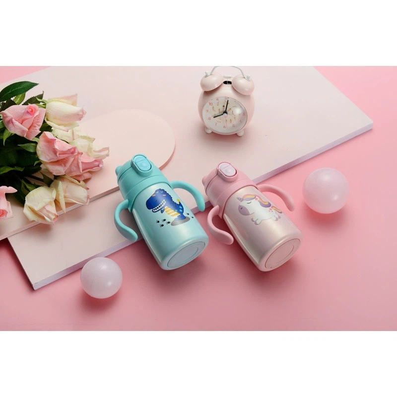 Silicone Straw Children's Thermos Bottle suppliers